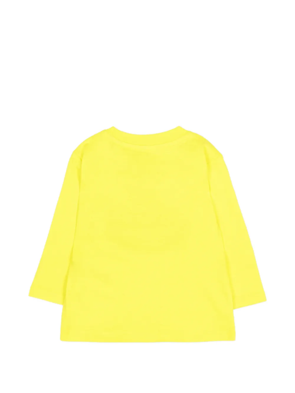 Timberland Kids logo-print long-sleeve T-shirt Geel