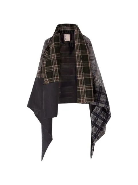 Antonio Marras patchwork-asymmetric gilet