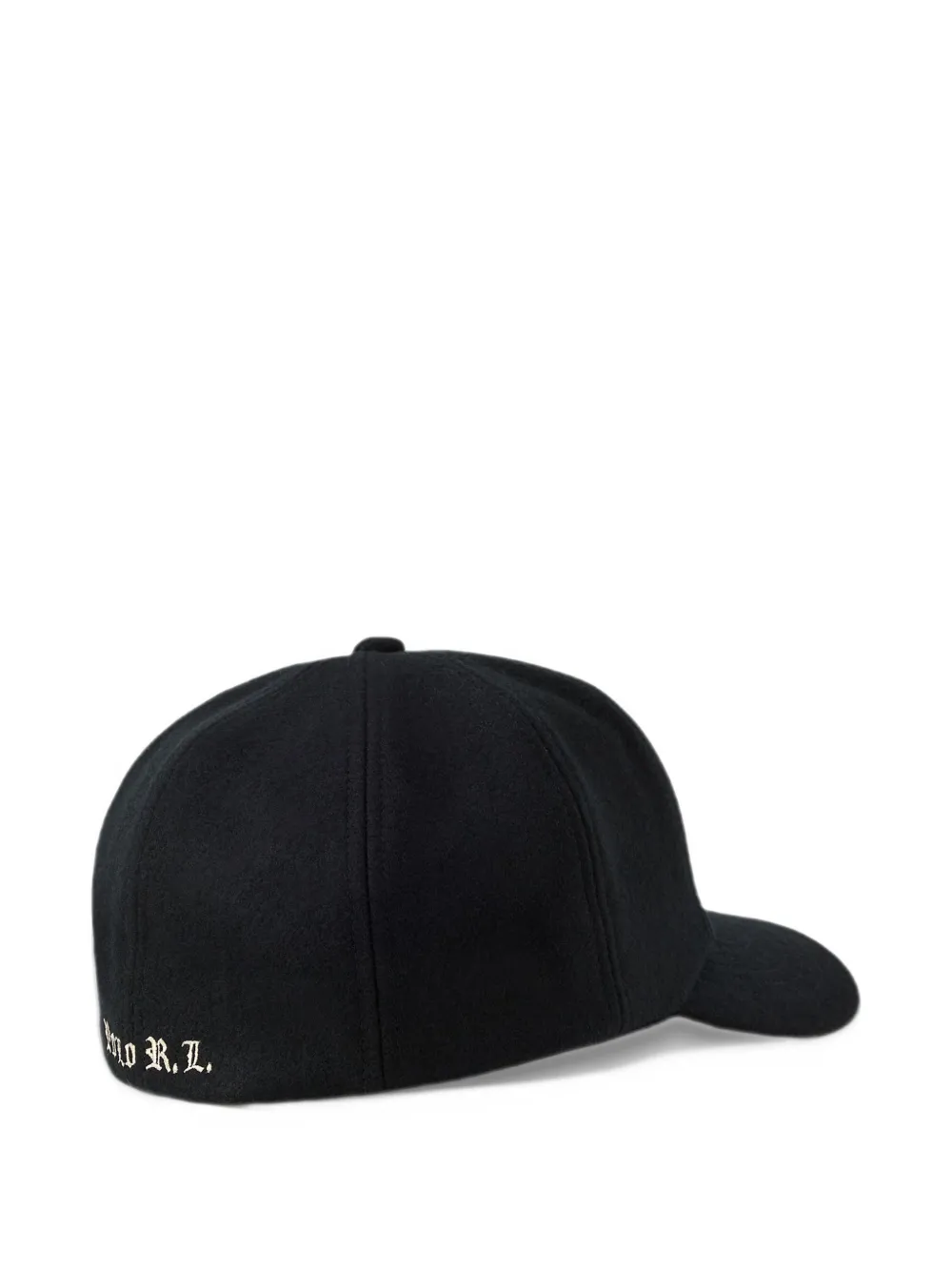 Polo Ralph Lauren Honkbalpet van wolmix met logo-patch Zwart