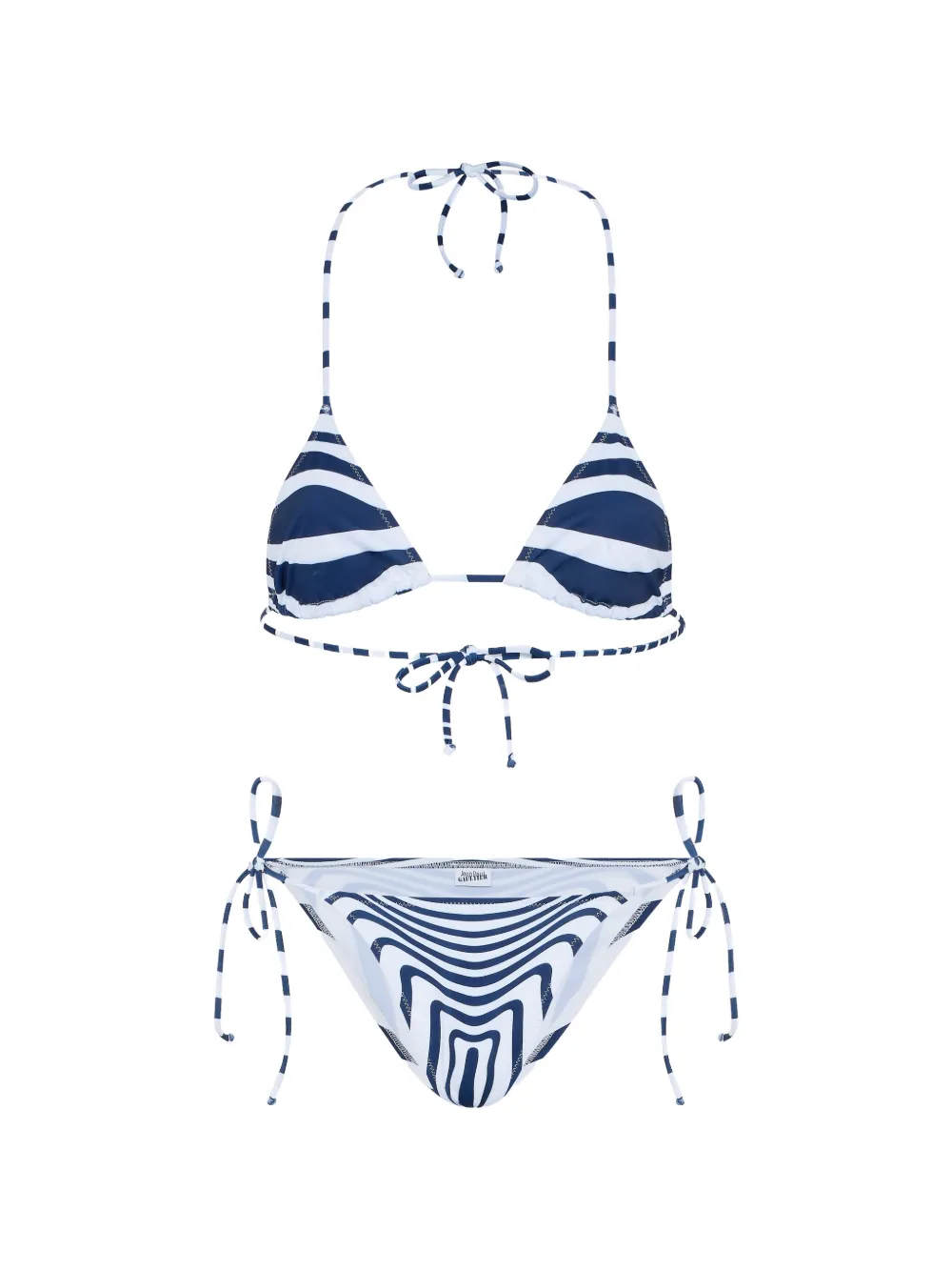 Jean Paul Gaultier Body Morphing bikini - Bianco