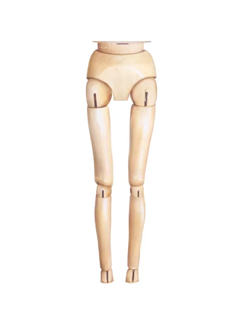 Jean Paul Gaultier Wood Body printed leggings 