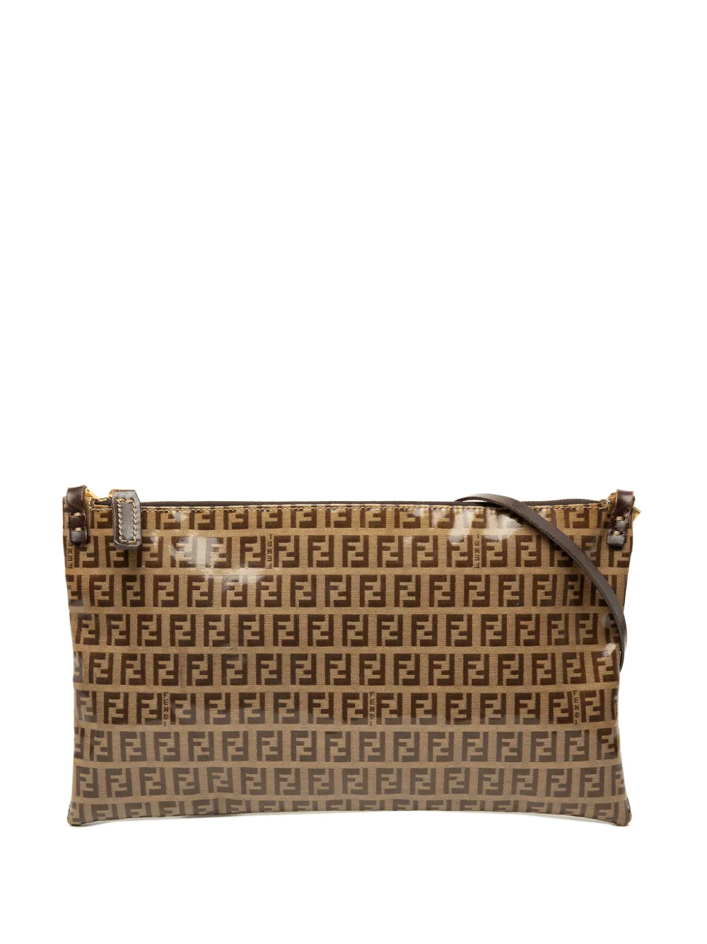 Fendi Pre-Owned 20th Century Zucchino Crystal crossbody bag - Neutrals