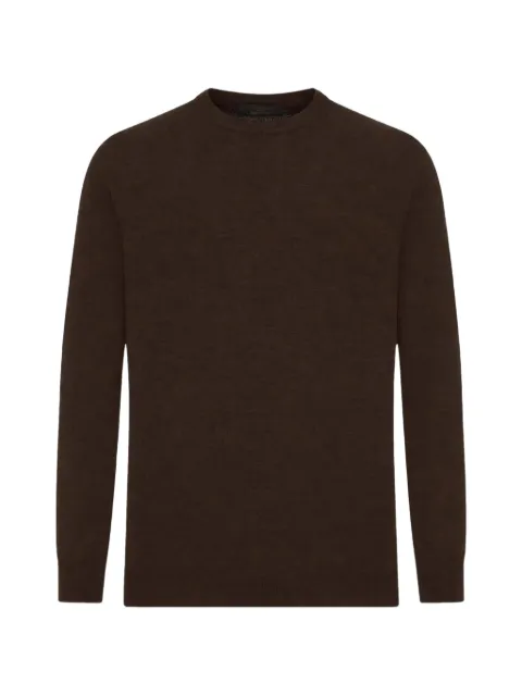 slowear fine-knit crew-neck sweater