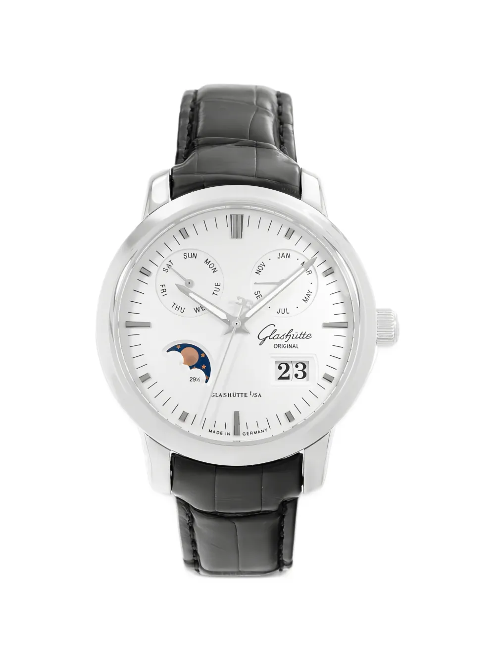 Glashuette Original 2010 Senator 40mm watch - Bianco