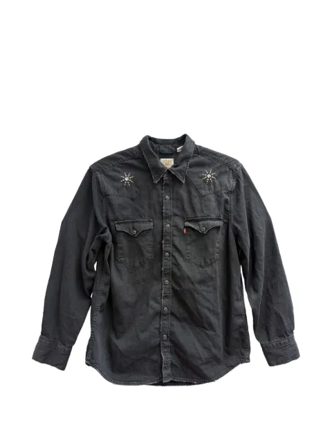 Htc Los Angeles studded western-style shirt