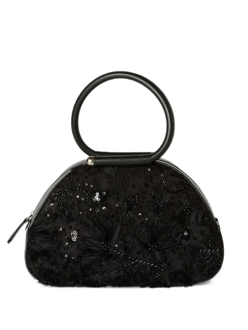 Antonio Marras cabas Caragol à sequins brodés - Noir Antonio Marras cabas Caragol à sequins brodés - Noir