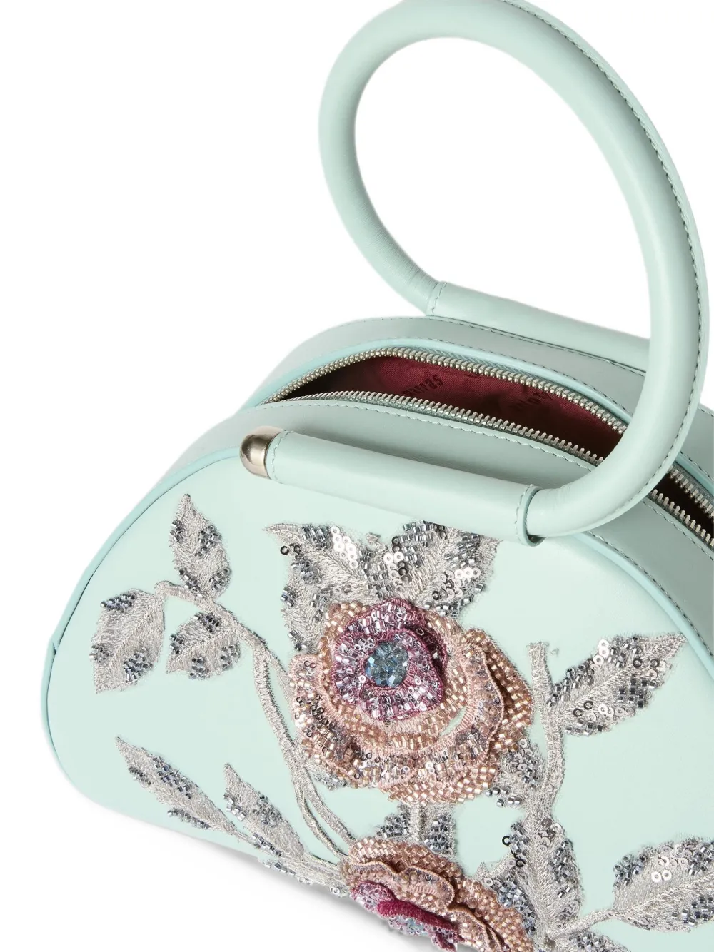 Antonio Marras Caragol shopper met geborduurde pailletten Blauw