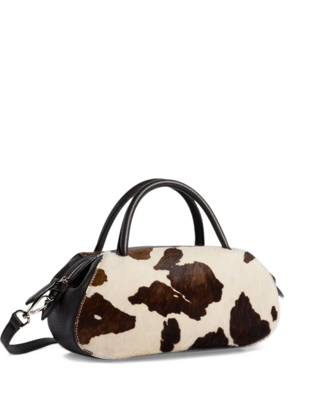 Antonio Marras petit sac à main Antine à imprimé vache - Tons neutres Antonio Marras petit sac à main Antine à imprimé vache - Tons neutres