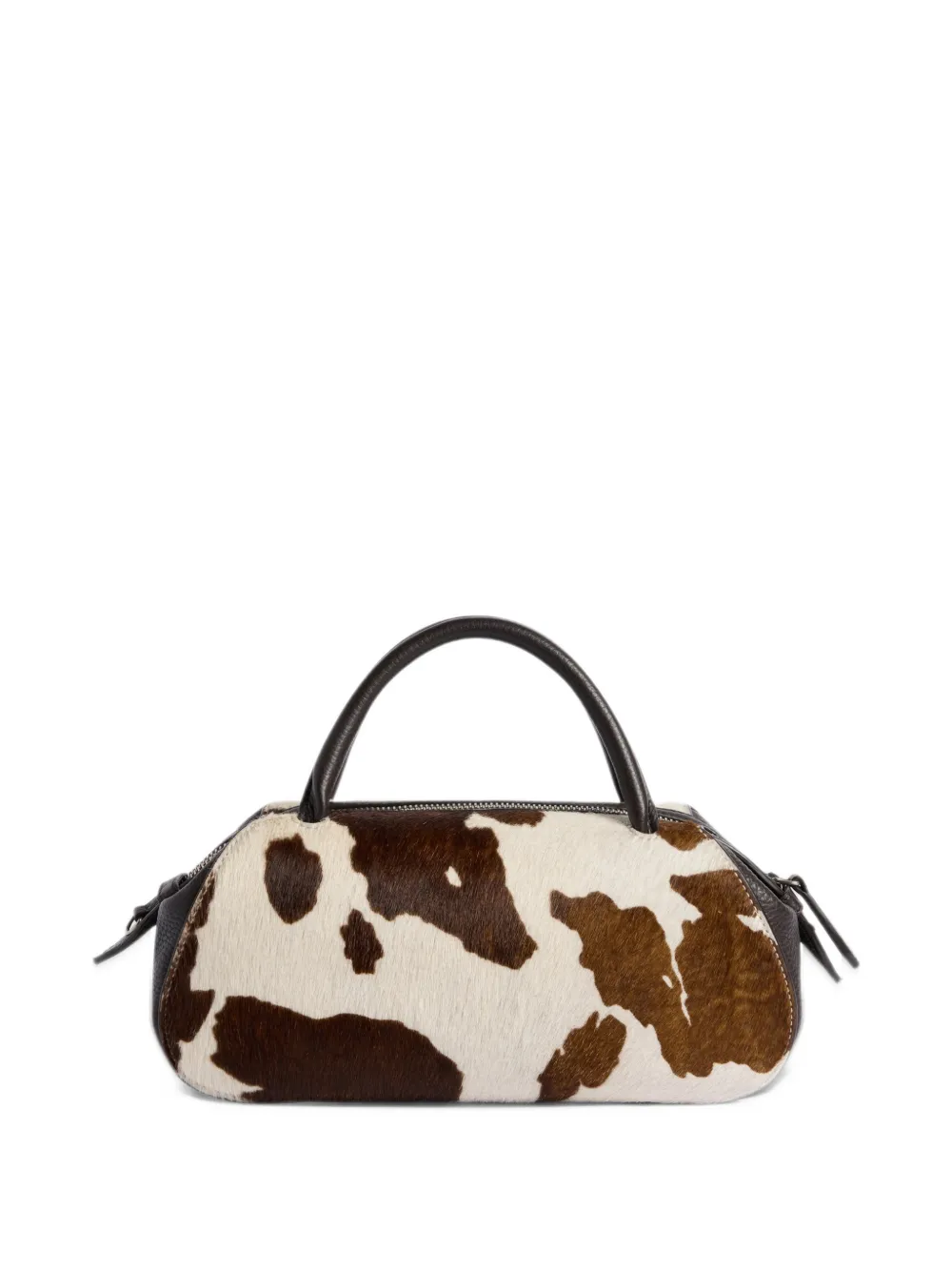 Antonio Marras Kleine Antine shopper met koeienprint Beige