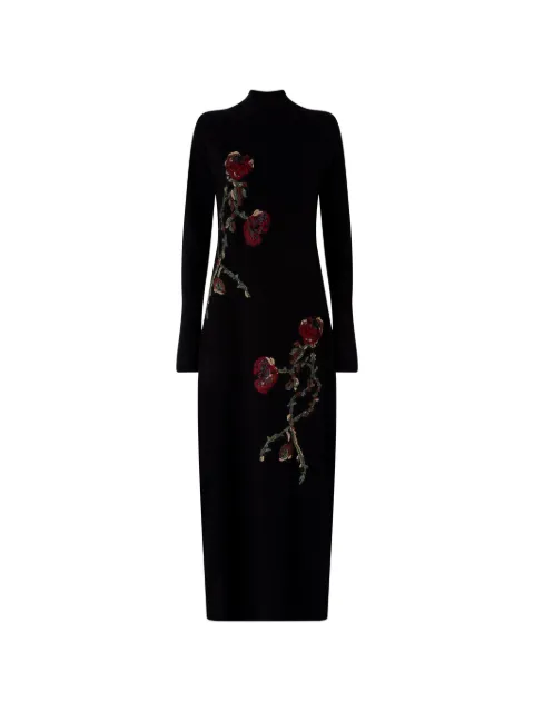 Antonio Marras embroidered open-back maxi dress