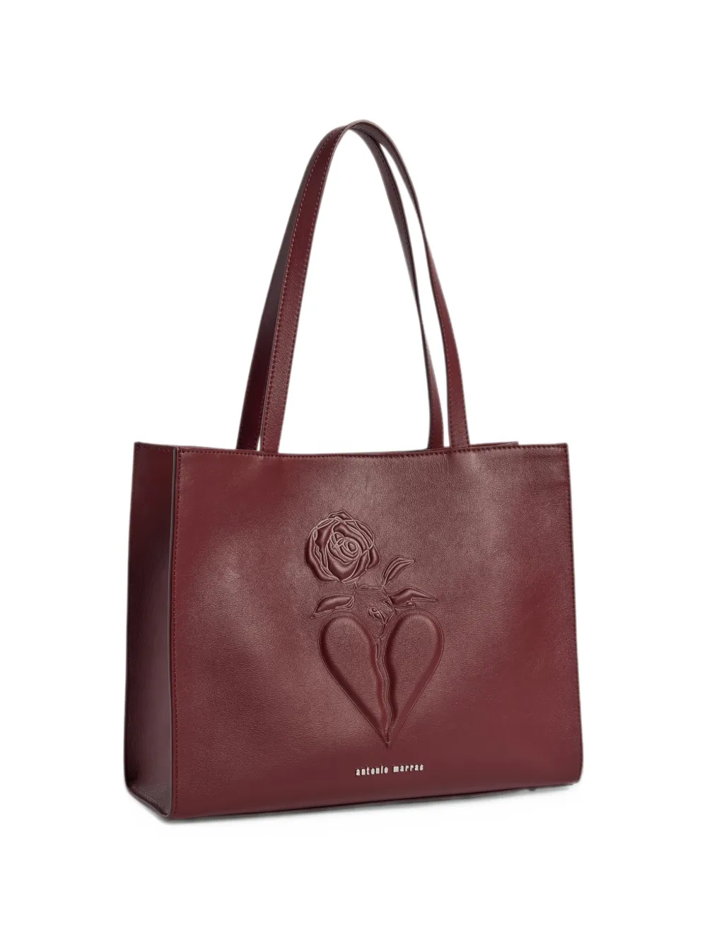 Antonio Marras Core Meu leren shopper met reliëf Rood