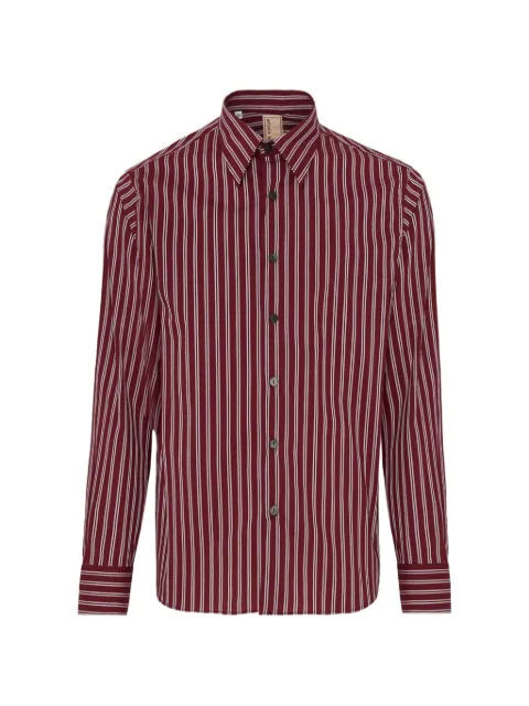 Antonio Marras striped pointed-collar shirt