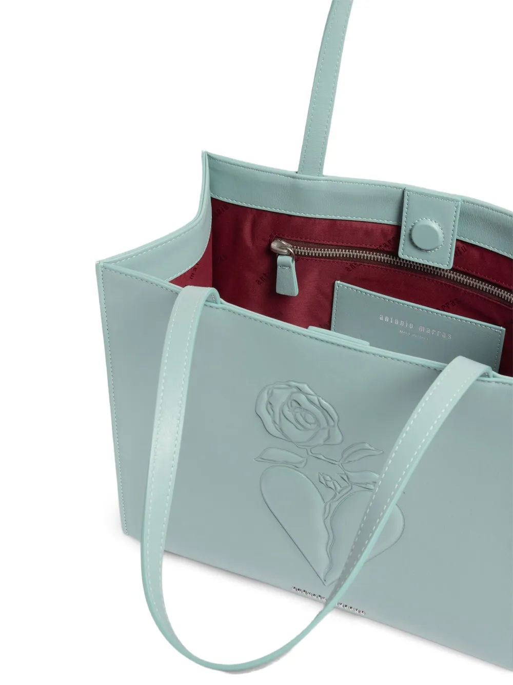 Antonio Marras Core Meu leren shopper met reliëf Blauw
