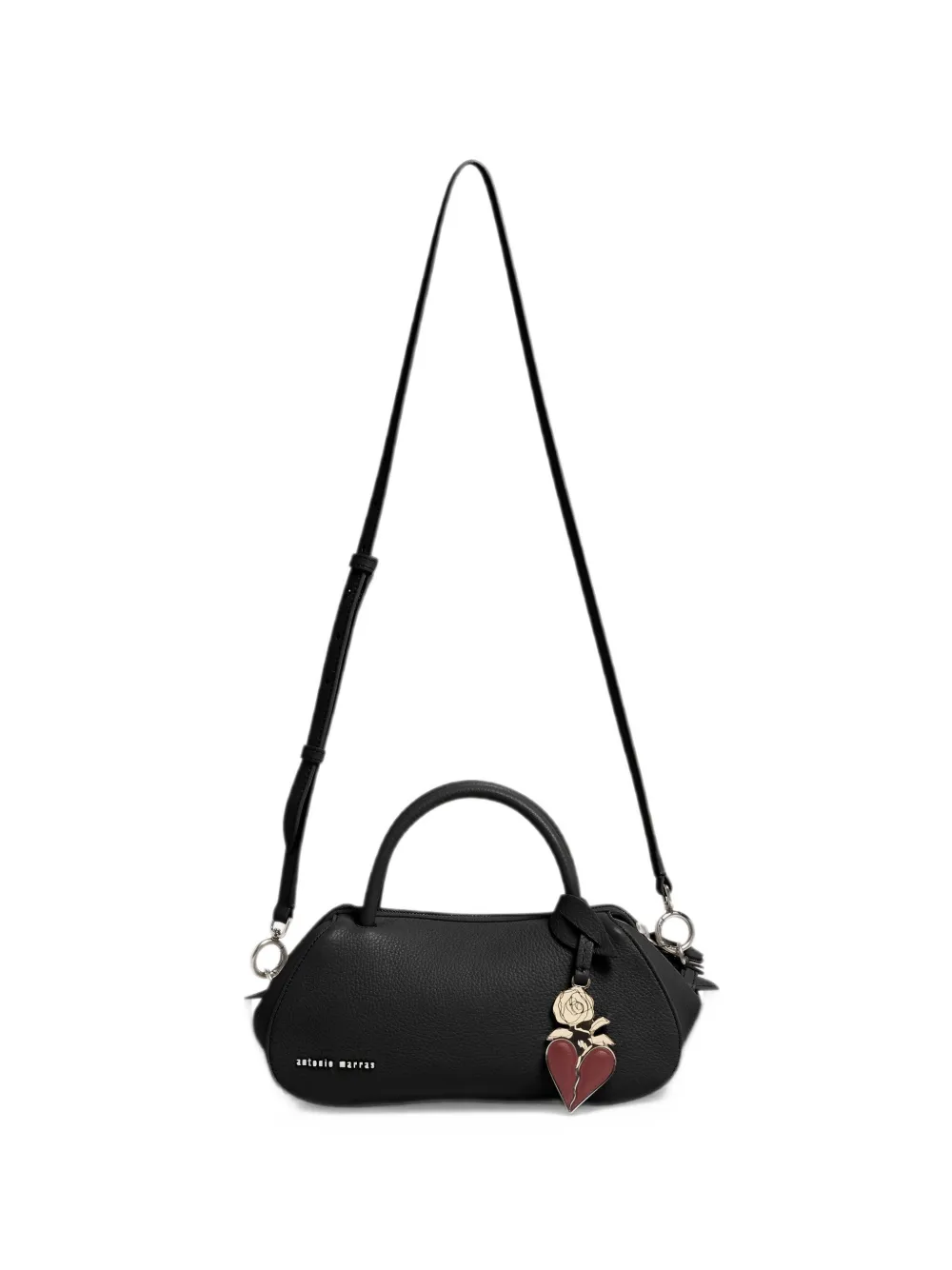 Antonio Marras Borsa tote Antine piccola in pelle martellata - Nero