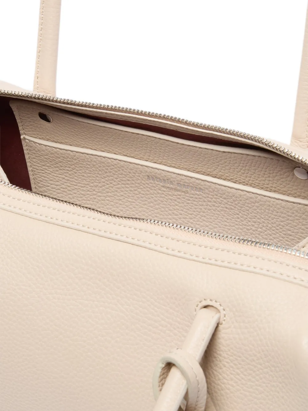 Antonio Marras Medium Antine leren shopper Beige