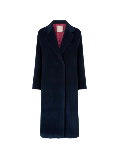 Antonio Marras double-breasted logo-embroidered coat