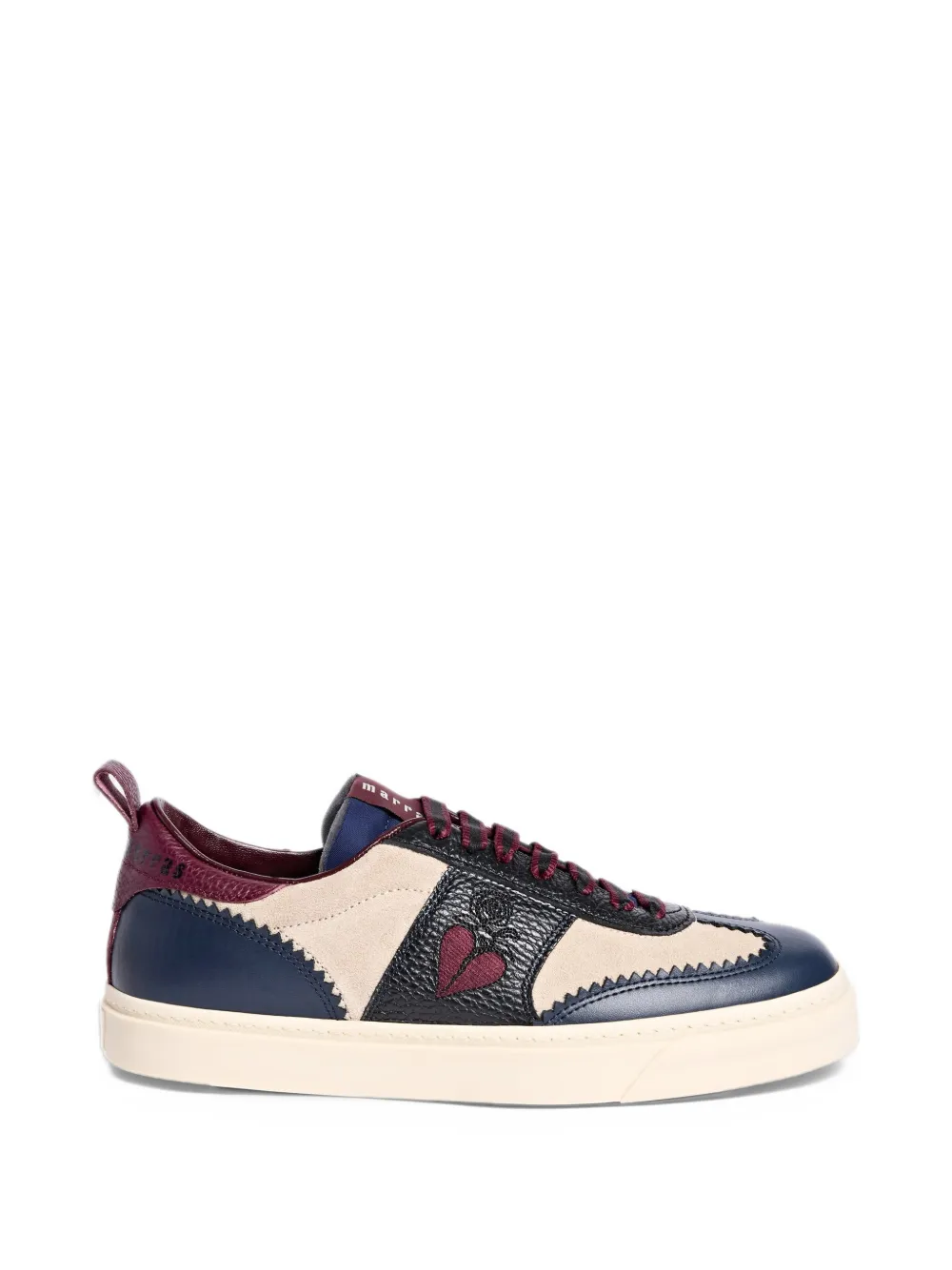 Antonio Marras Cassetta panelled leather sneakers - Bleu Antonio Marras Cassetta panelled leather sneakers - Bleu