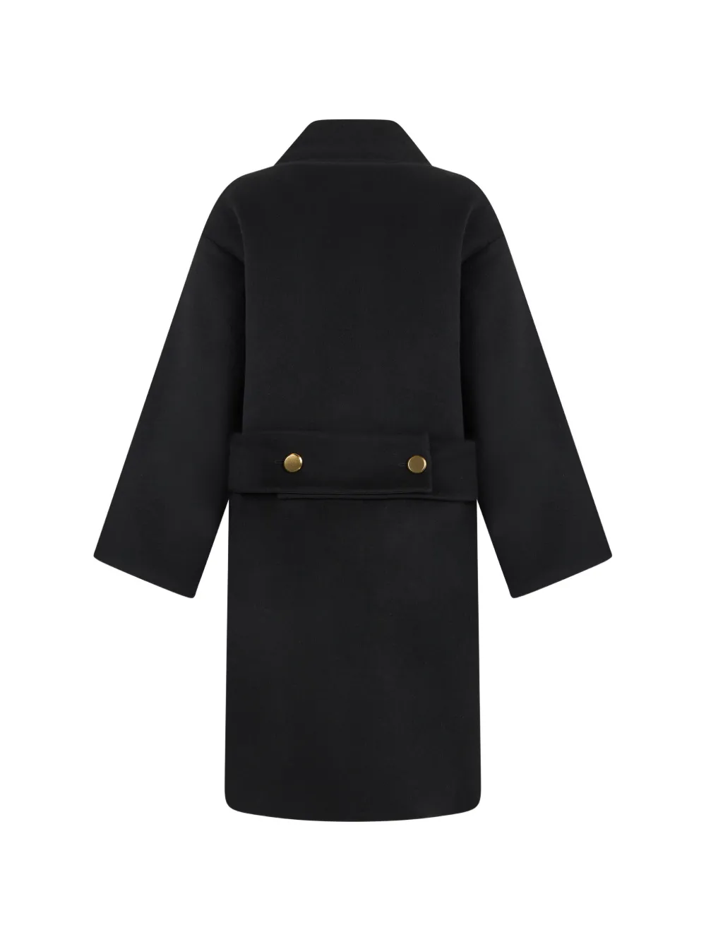 P.A.R.O.S.H. double-breasted coat Zwart