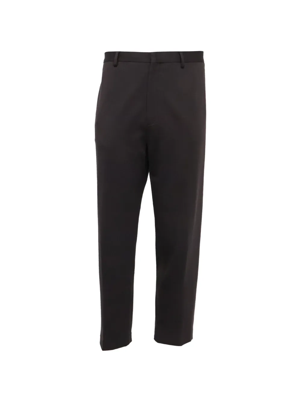 Loewe Pre-Owned pantalon de costume à détail plissé - Marron Loewe Pre-Owned pantalon de costume à détail plissé - Marron