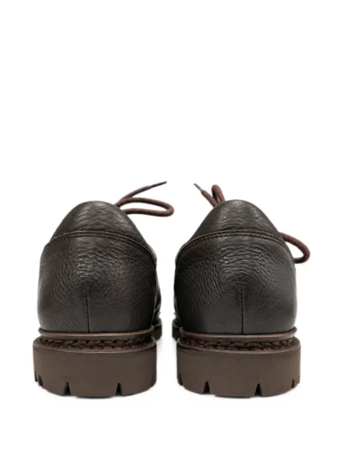 Paraboot Clusaz grained leather sneakers