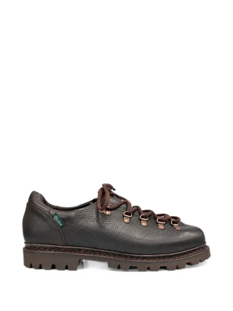 Paraboot Clusaz grained leather sneakers