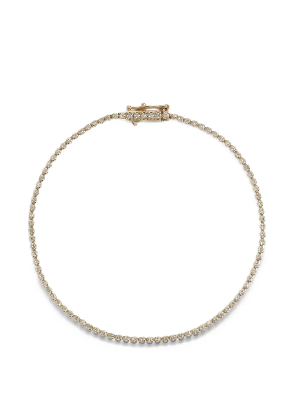 Monica Vinader diamond tennis bracelet - Oro