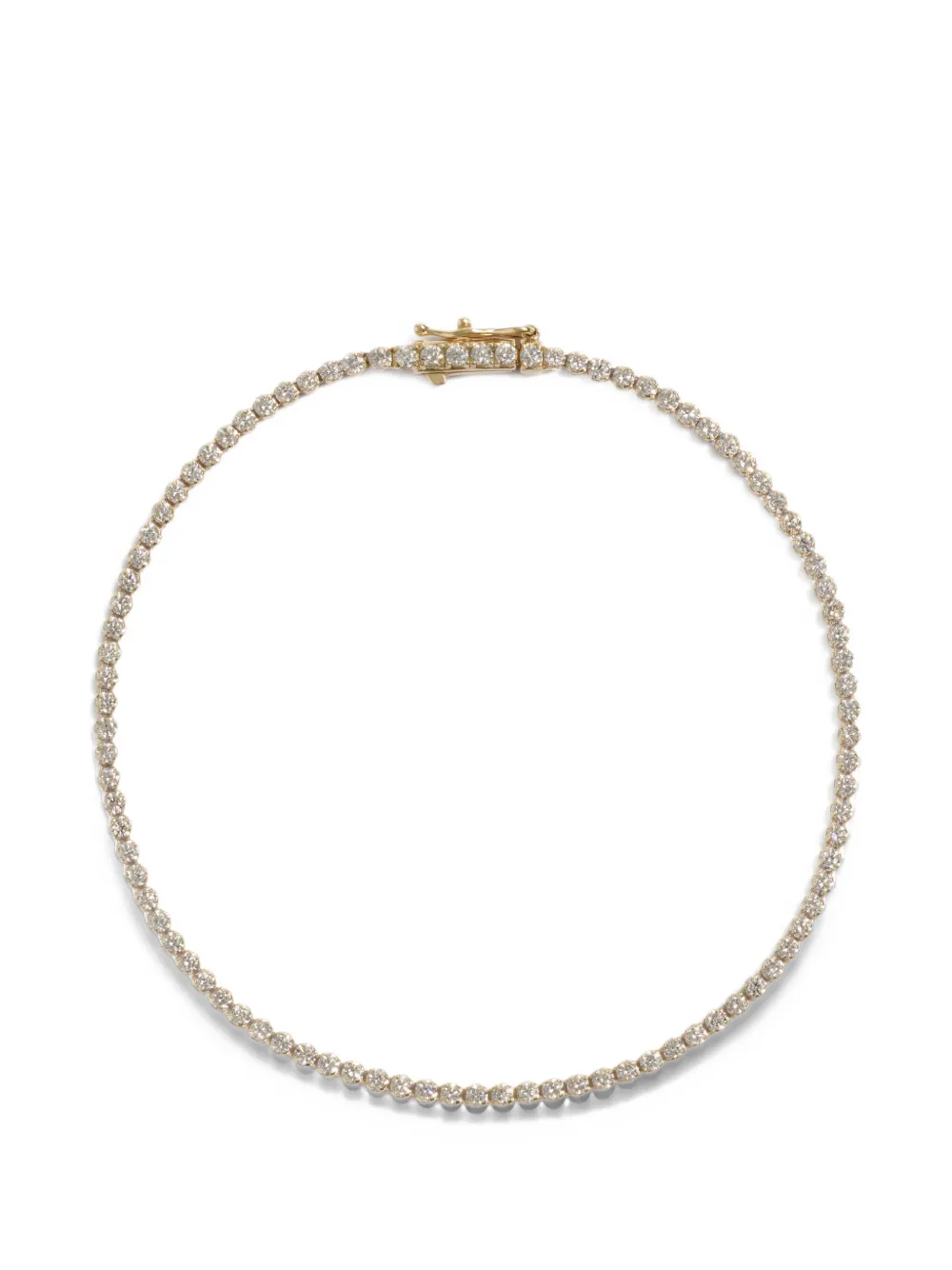 Monica Vinader diamond tennis bracelet - Oro