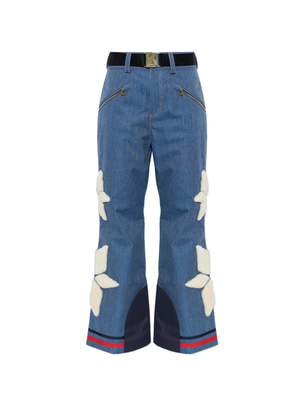 BOGNER Fena skibroek met sterpatch Blauw