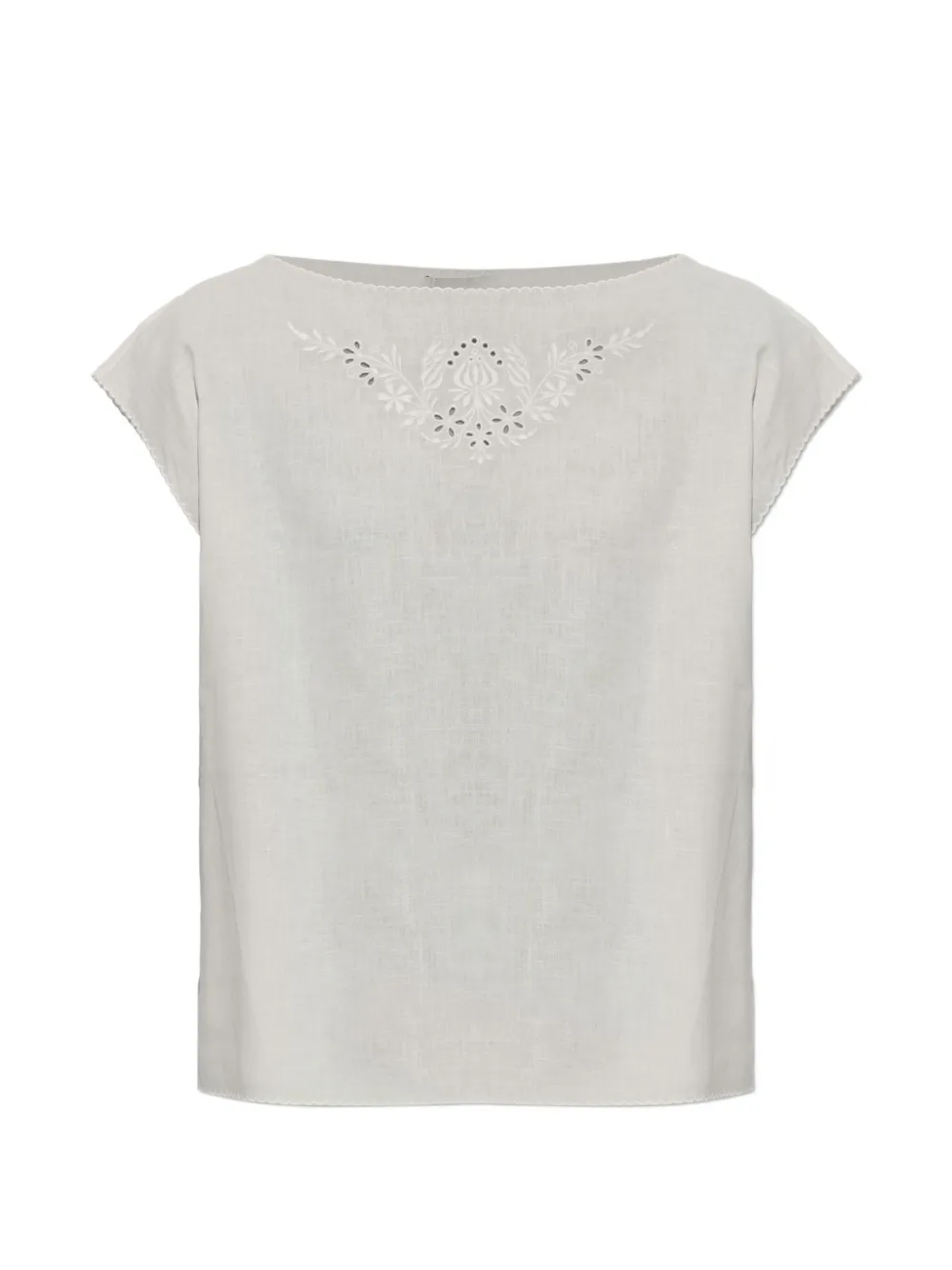 Posse Odette embroidered blouse - Bianco