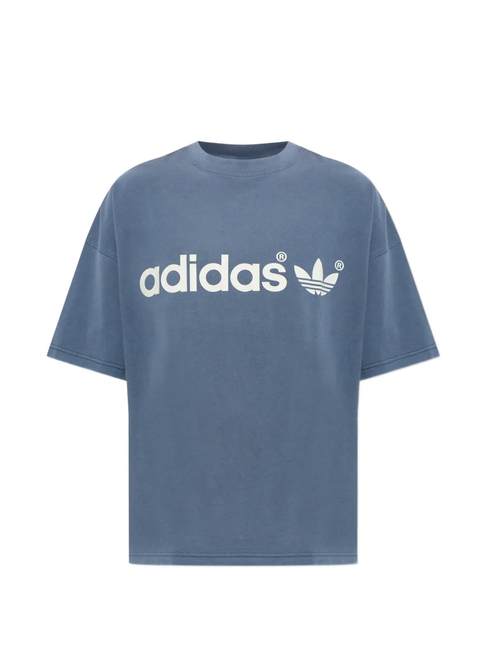 adidas Adisignature NY washed tee - Blu