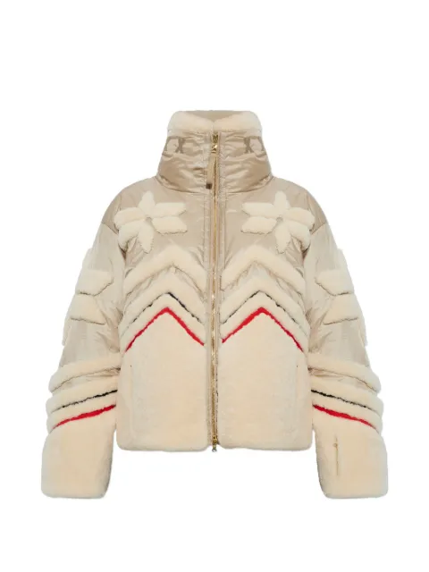 BOGNER Felia shearling-trimmed ski jacket