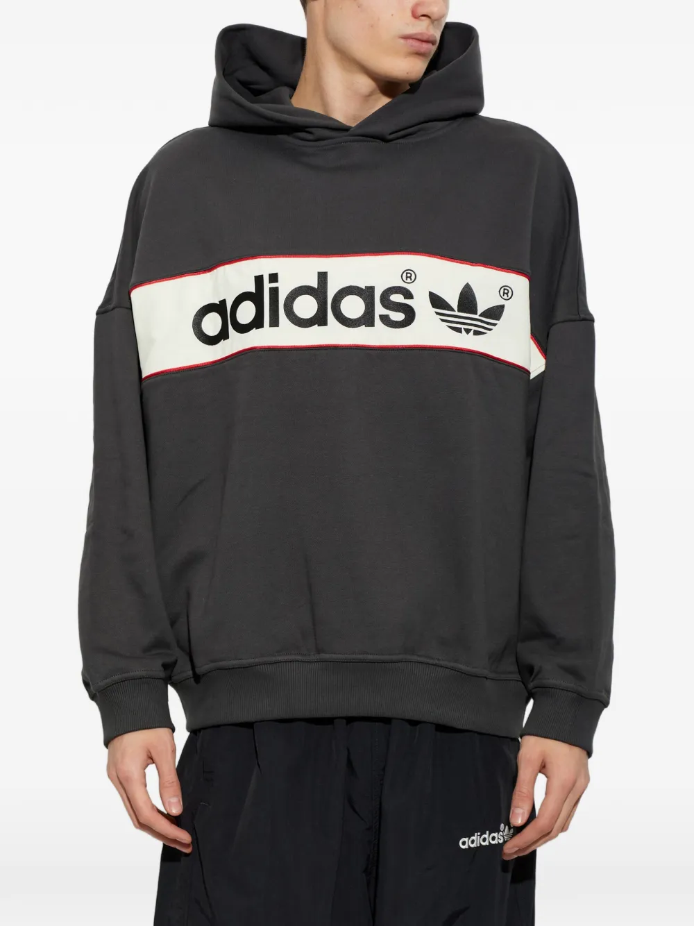 adidas Adisignature NY hoodie Grijs