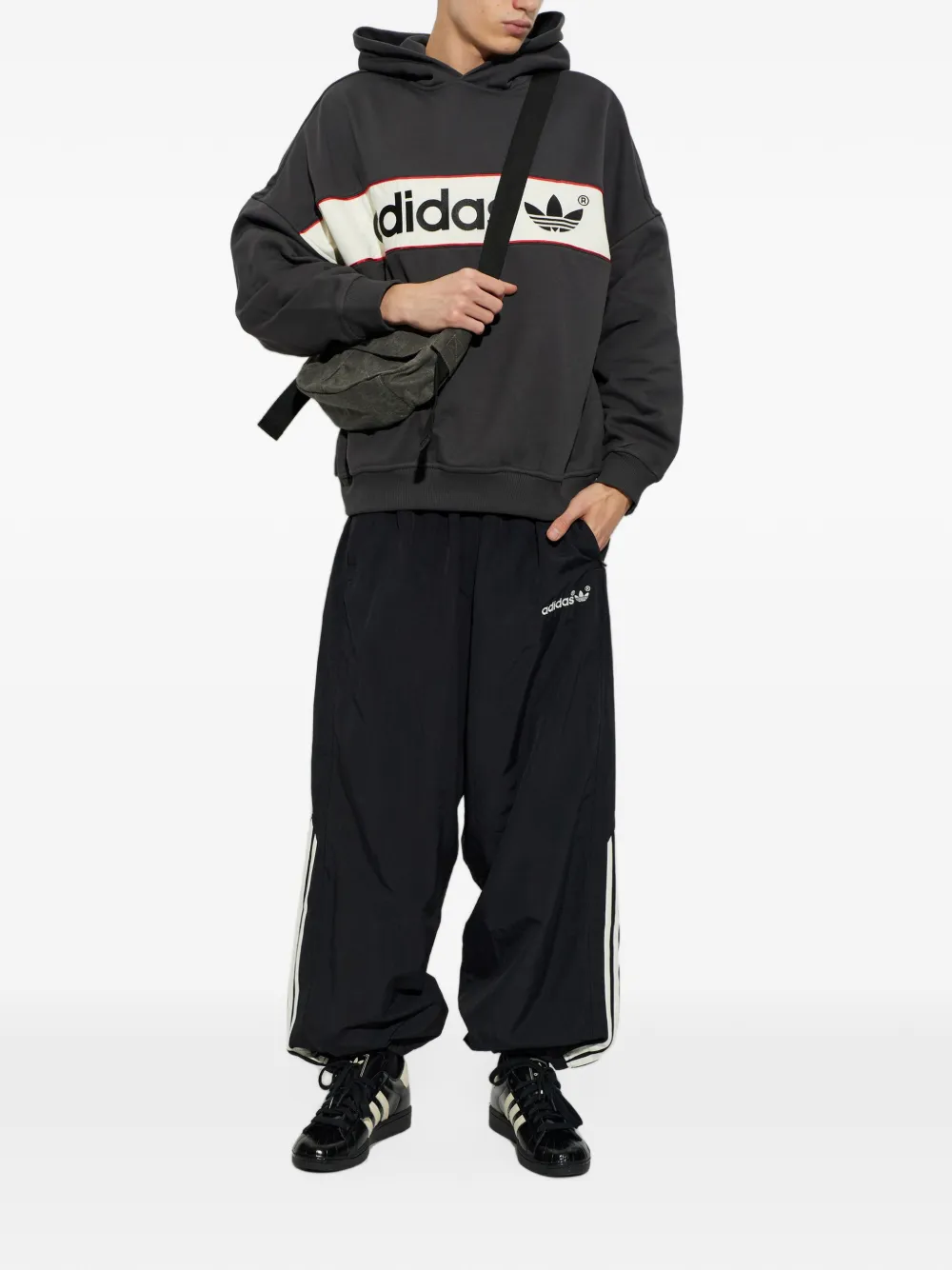 adidas Adisignature NY hoodie Grijs