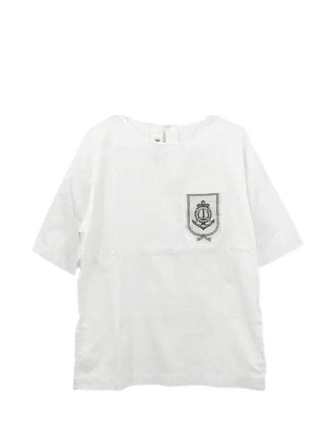 Celine Pre-Owned t-shirt à patch ancre