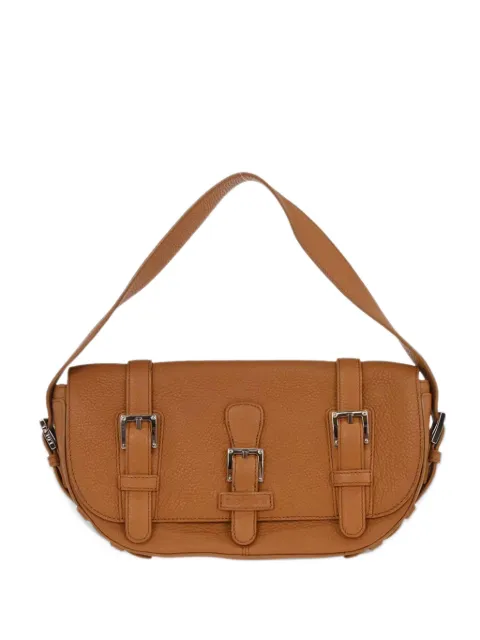 Loewe Pre-Owned buckled leather handbag