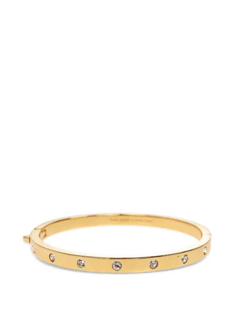 Kate Spade Set In Stone Hinged crystal-embellished bangle bracelet