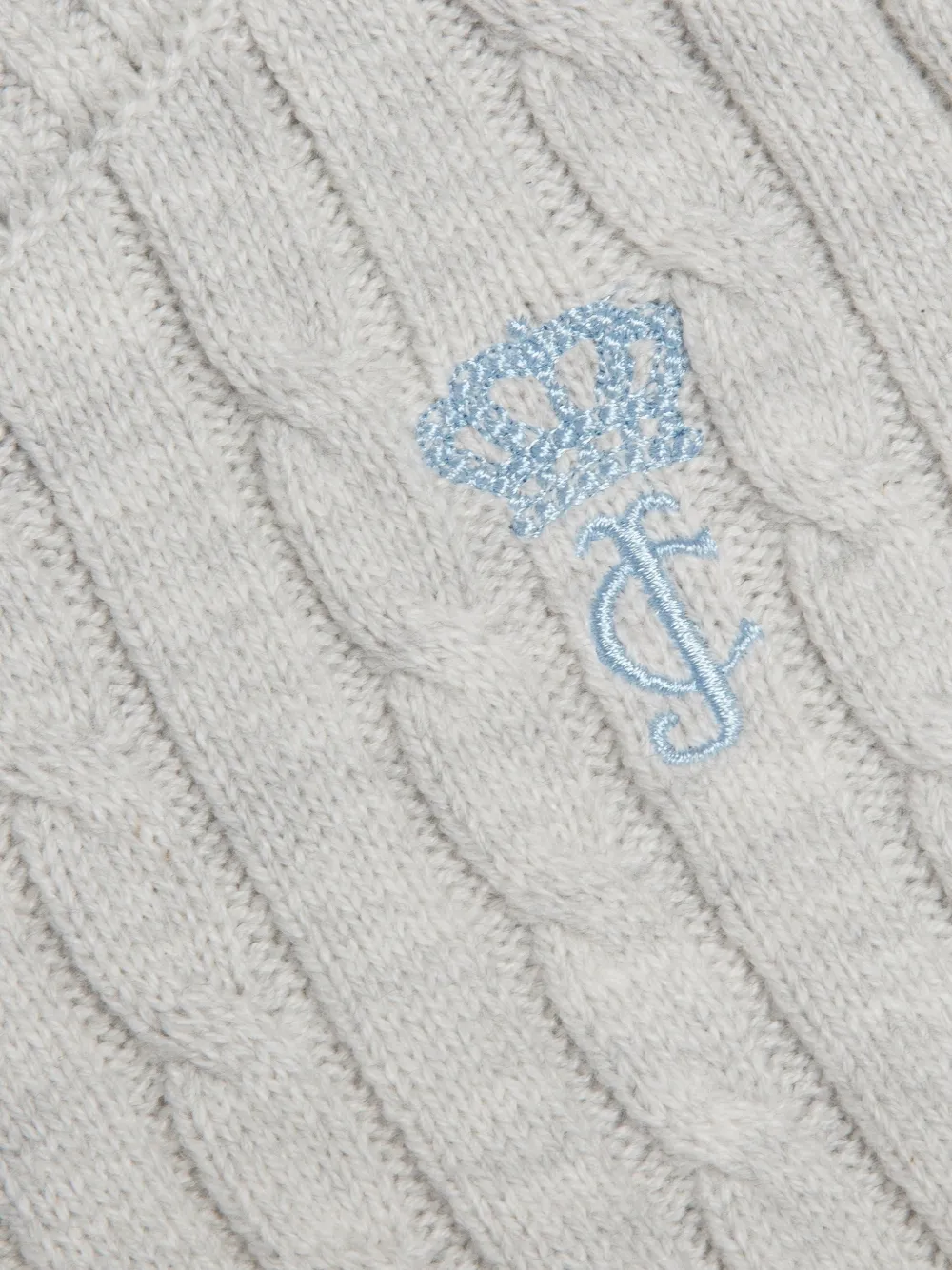 Juicy Couture Kabelgebreide broek Beige