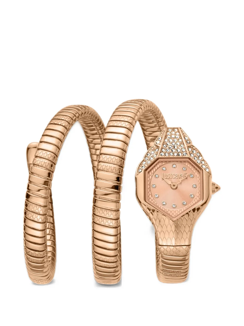 Just Cavalli Orologio Evo 7 con cristalli 22mm - Rosa
