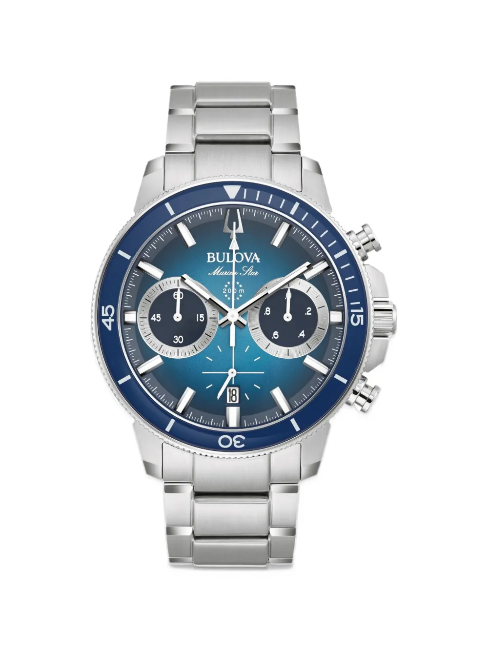 Bulova Marine Star 45mm watch - Blu