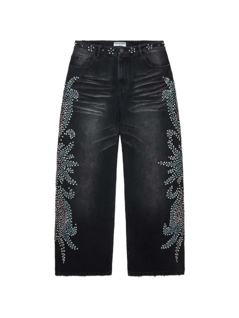 Vale Tsunami rhinestone-embellished jeans