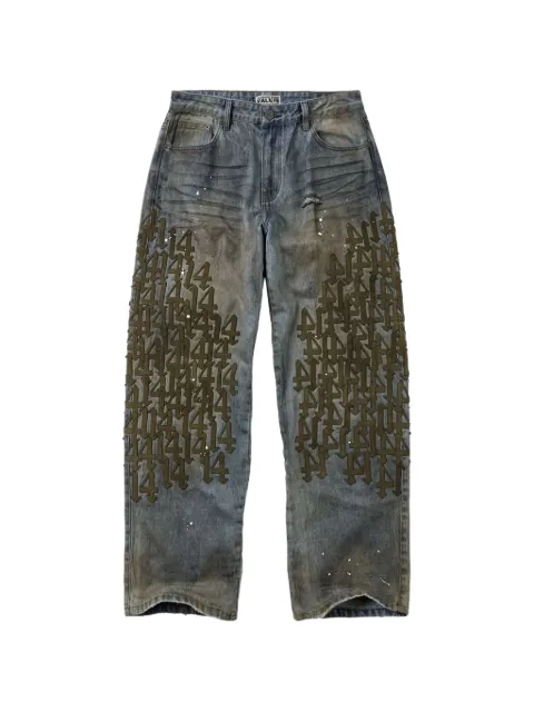 Vale Luckie 14 appliqué jeans