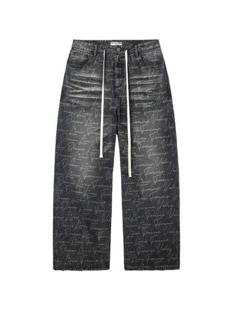 Vale Letter To Vale straight-leg jeans