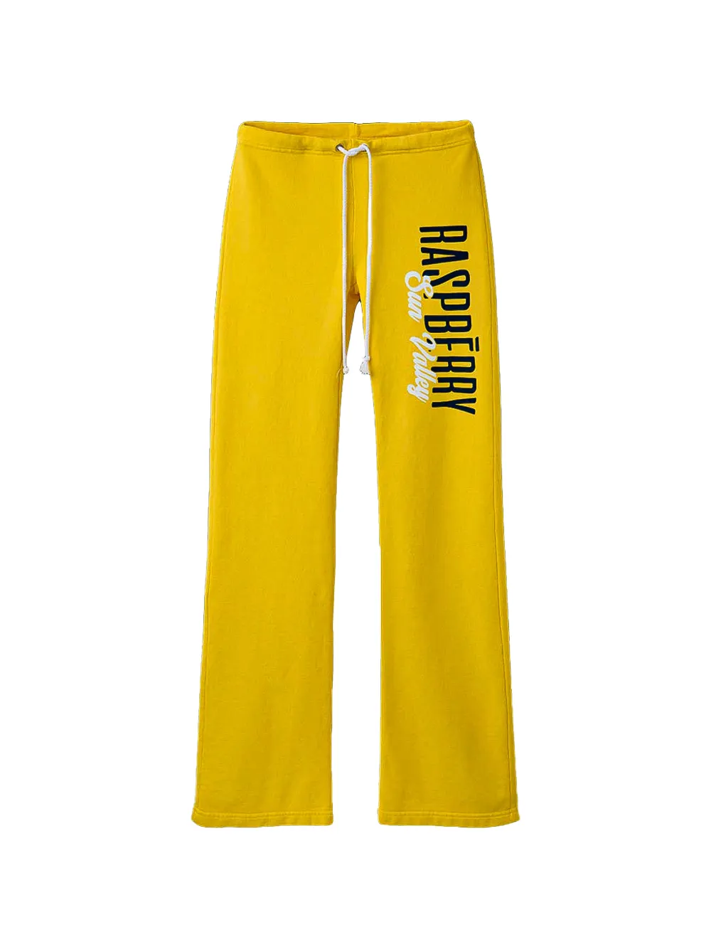 GV Gallery Sun Valley logo-print track pants - Giallo
