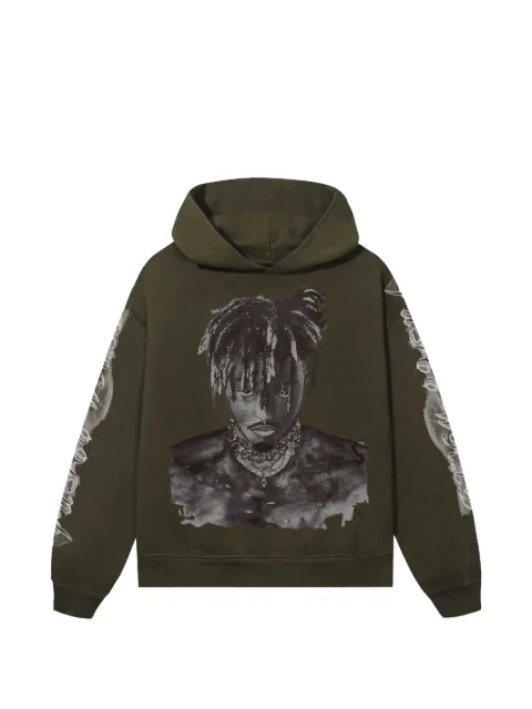 Revenge x Juice WRLD Graphite Portrait hoodie