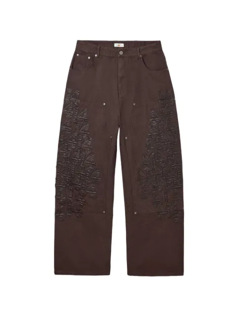 Vale Charlie embroidered jeans