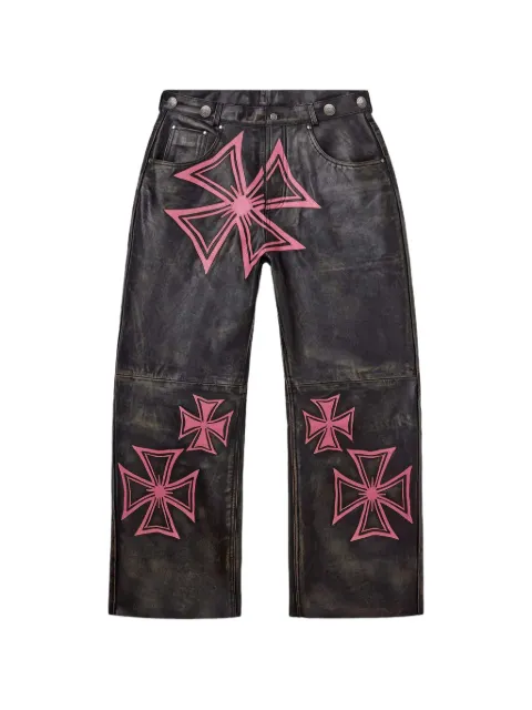 Vale Croxxx leather trousers