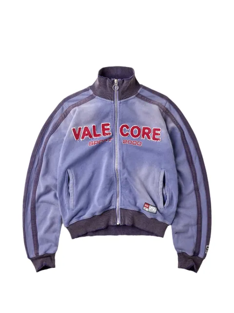 Vale Valecore panelled zip-up sweat