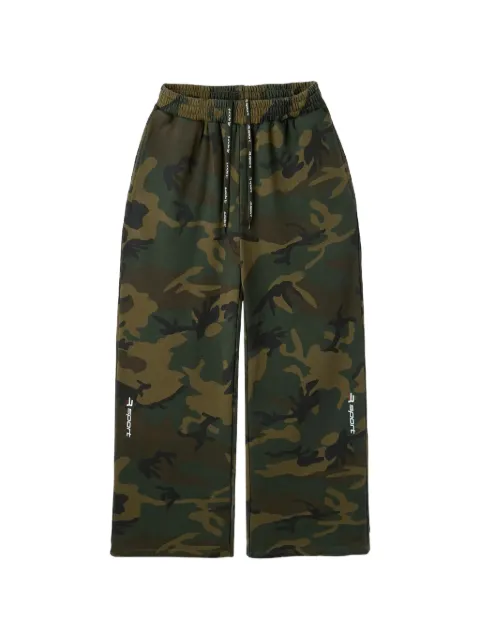 GV Gallery R Sport camouflage-print track pants