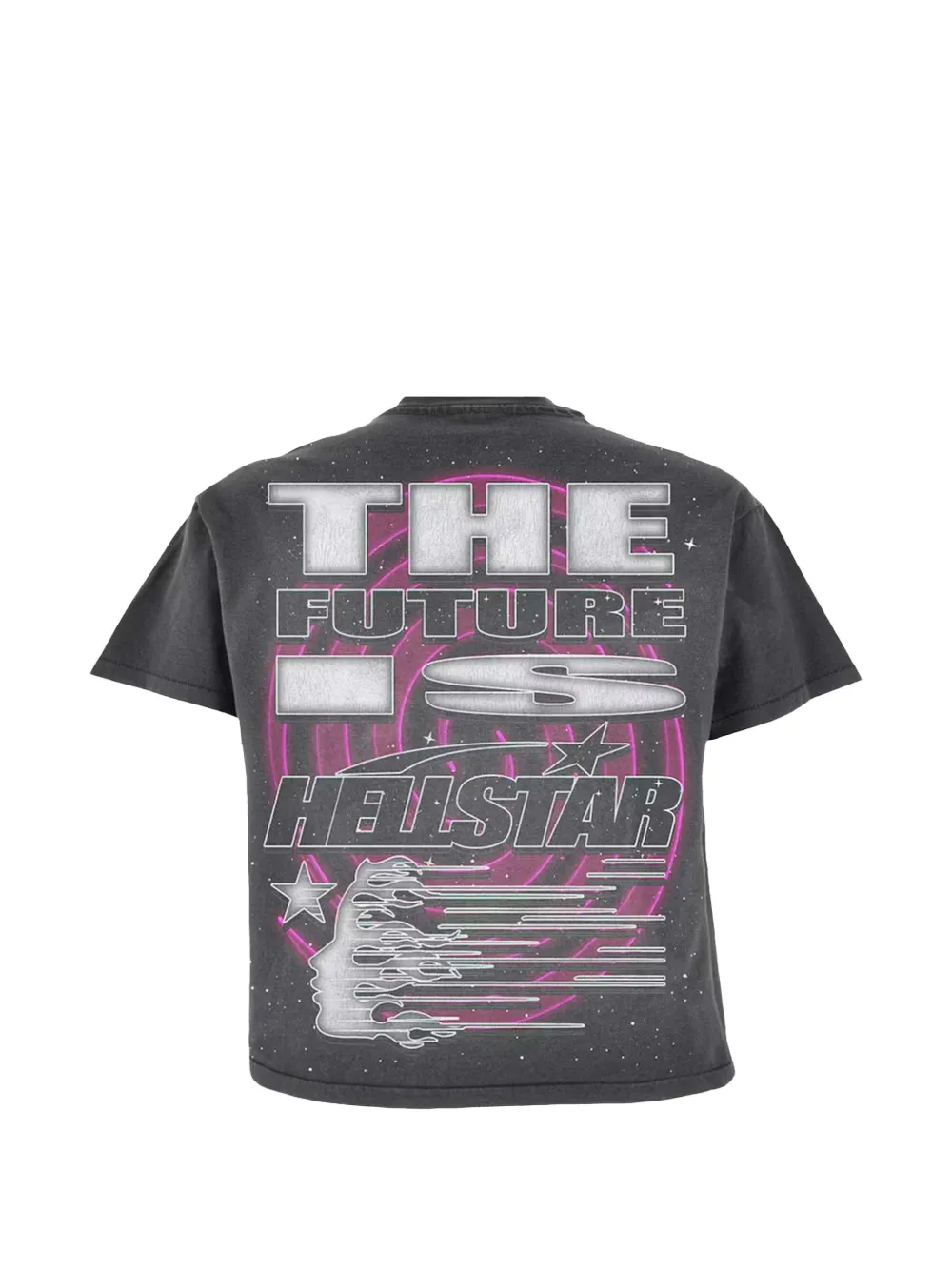 HELLSTAR Goggles graphic-print T-shirt Zwart