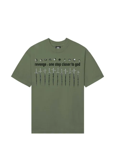 Revenge graphic-print T-shirt